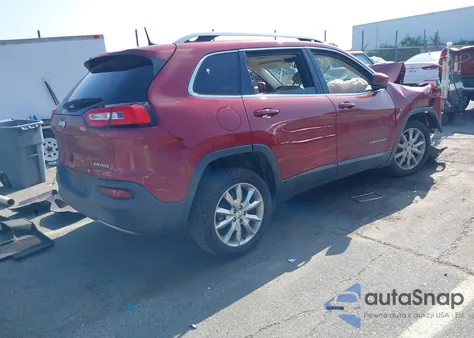 2016 Jeep Cherokee Limited from USA, damaged, VIN 1C4PJLDB4GW259297